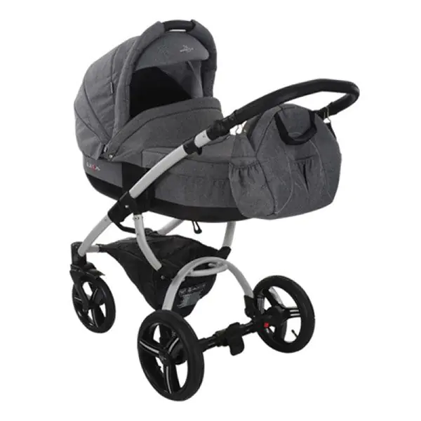 Детская коляска Bebetto Luca 2 в 1 цвет рамы Silver — главный ракурс
