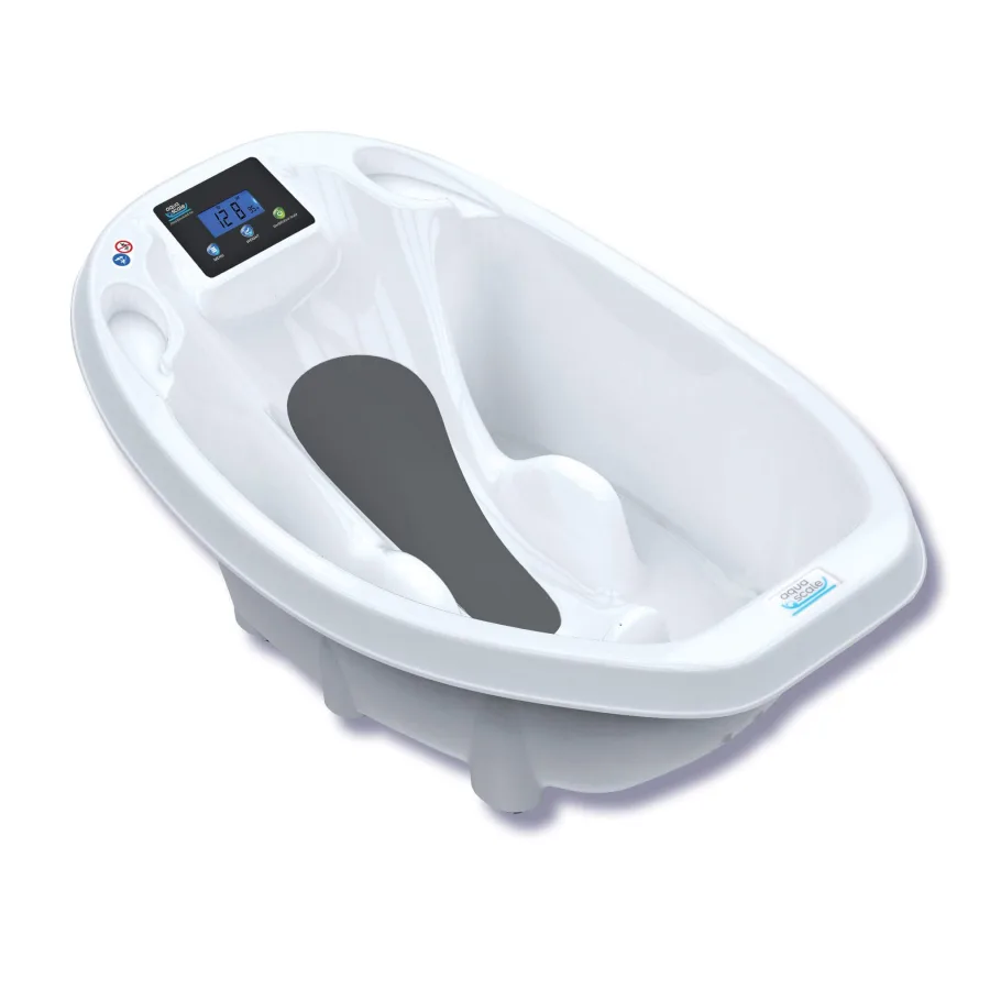 Детская ванночка Baby Patent с электронными весами и термометром Aqua Scale — главный ракурс