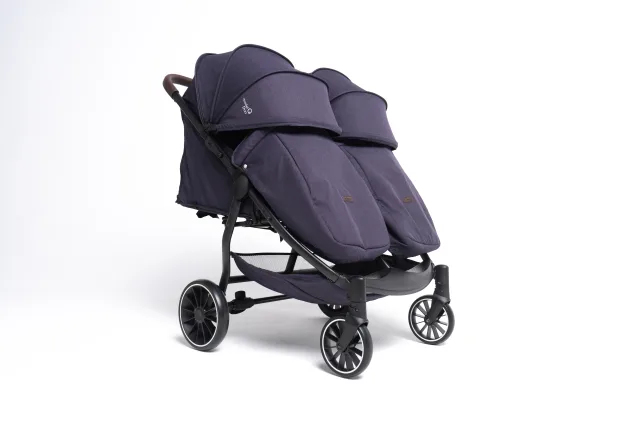 Детская прогулочная коляска для двойни Bubago Model Q Duo — фото 14