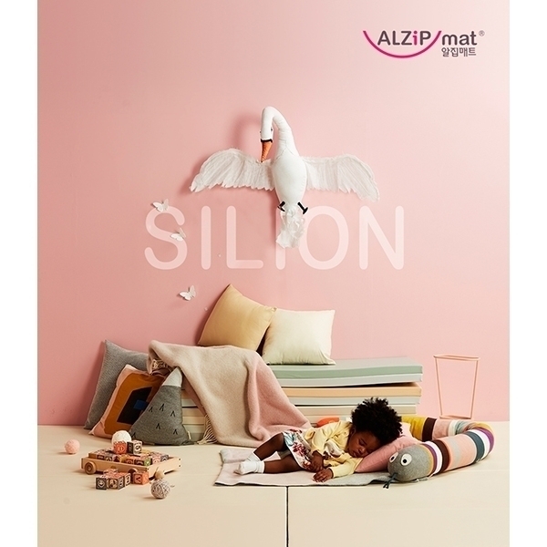Детский игровой складывающийся коврик AlzipMat Silion Mat G SM-200G — фото 13