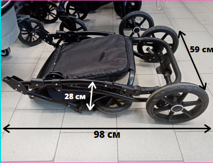 Детская коляска Jaxee Mary 2 в 1 — фото 3