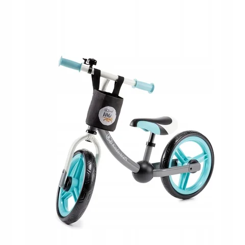 Беговел Kinderkraft Balance bike 2Way Next с аксессуарами, Green — главный ракурс