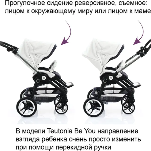 Детская коляска Teutonia BeYou V3 Heritage Edition 2 в 1 — фото 7