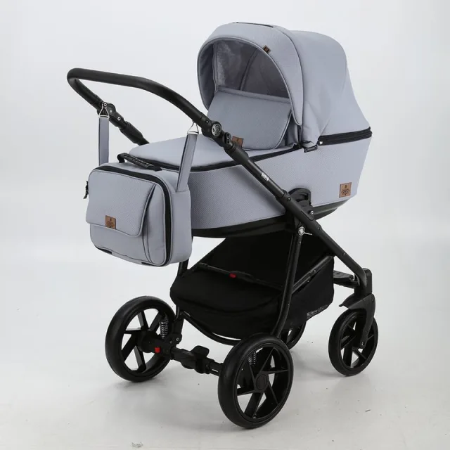 Детская коляска BeBe-Mobile Gusto Deluxe 2 в 1, эко-кожа — фото 12