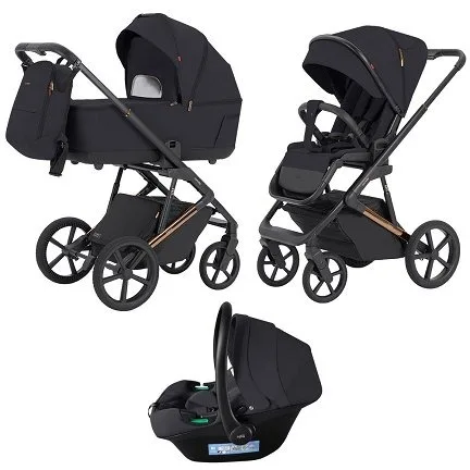 Детская коляска Carrello Sigma CRL-6529 2025 3 в 1, Iridium Black — главный ракурс