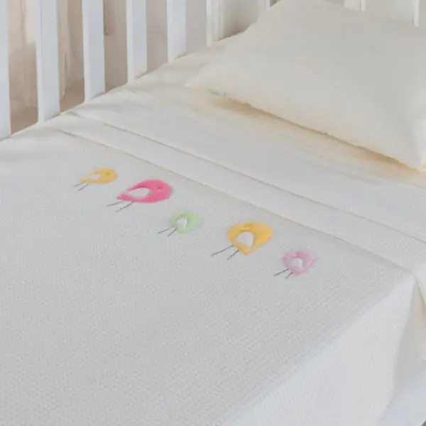 Комплект постельного белья Kidboo Colours of Bird 3 предмета — главный ракурс