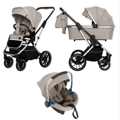 Детская коляска Carrello Aurora CRL-6502/2 3 в 1 с нерегулируемой ручкой — фото 2