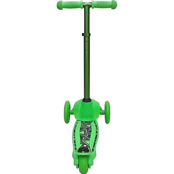 Трехколесный самокат Y-Scoo RT Trio Diamond 120 Kaleidoscope со светящейся платформой — фото 10
