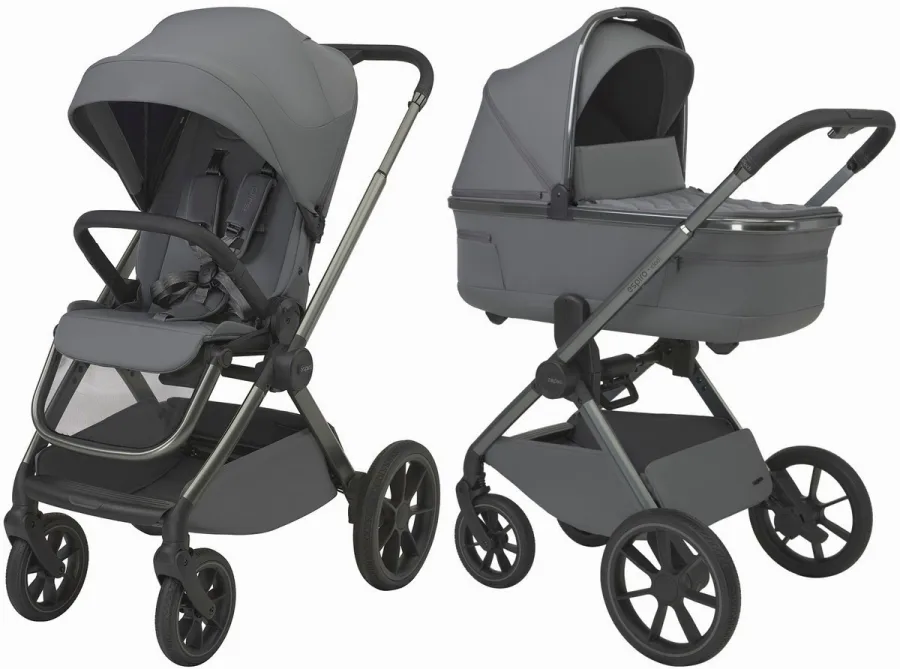 Детская коляска Espiro CLODI 2 в 1, chic gray — главный ракурс