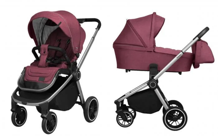 Детская коляска Baby Tilly Sigma T-182 2 в 1, Tryan Purple — главный ракурс