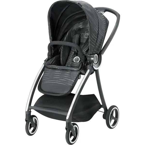 Детская прогулочная коляска GB Maris Plus, c рождения, lux black — главный ракурс