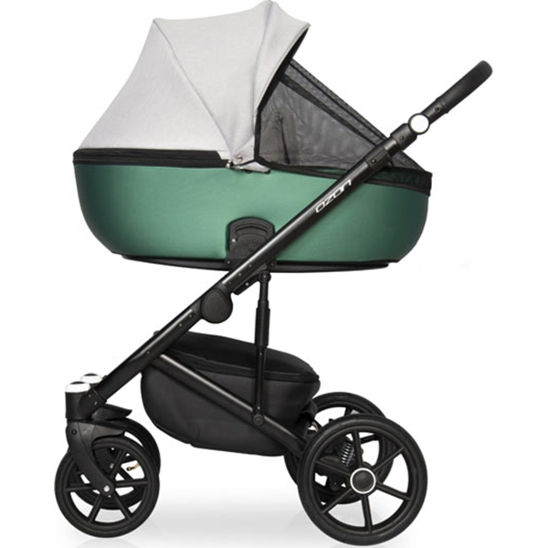 Детская коляска Riko Basic Ozon Shine 2 в 1, эко-кожа — фото 4