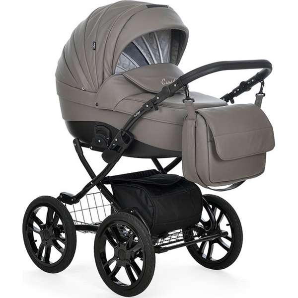 Детская коляска Indigo Camila 18 S Plus 14 2 в 1, ткань+эко-кожа — фото 20