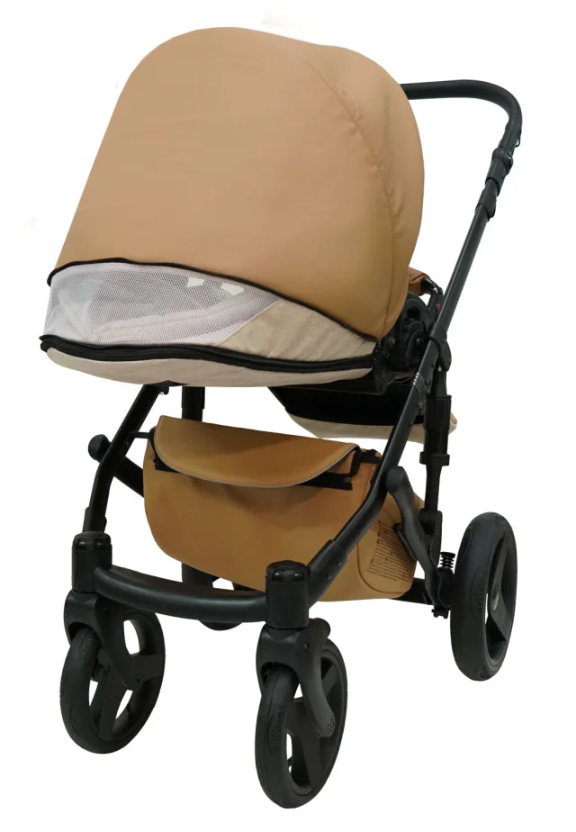 Детская коляска Ray Ultra Ecco 2 в 1, 100% эко-кожа — фото 18