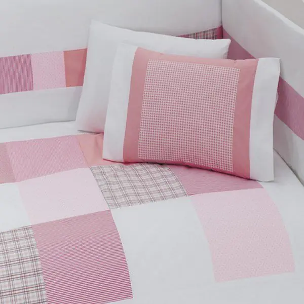 Комплект постельного белья Kidboo Patchwork 7 предметов, Blue — главный ракурс