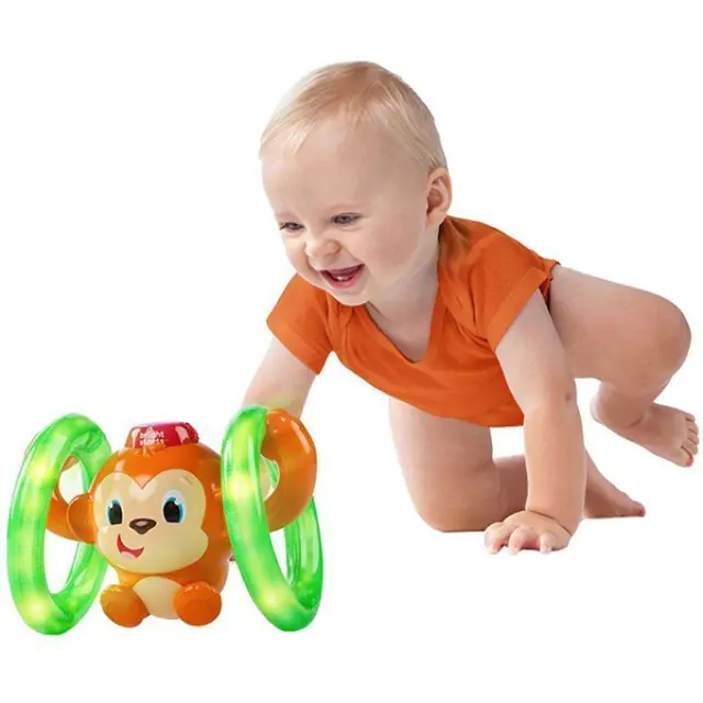 Развивающая игрушка Bright Starts Брайт Стартс Обезьянка на Кольцах 52181 — фото 2