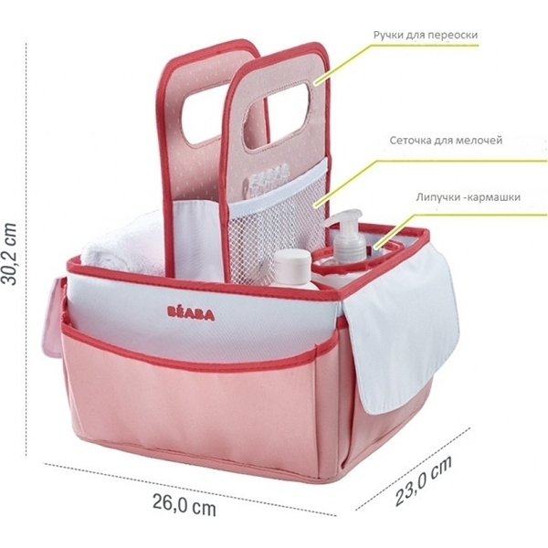 Сумка-органайзер для детских аксессуаров Beaba Nursery Basket — фото 2