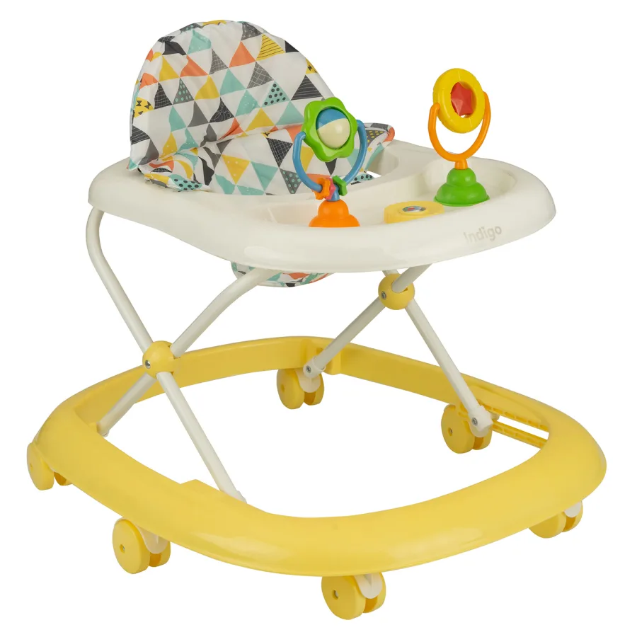 Детские ходунки Indigo Sunny, Желтый — главный ракурс