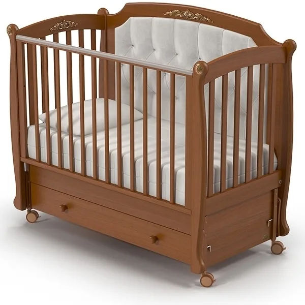 Детская кроватка Nuovita Furore swing, продольный маятник — фото 3