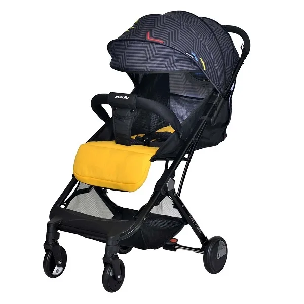 Детская прогулочная коляска Everflo Baby Travel E-330, Yellow — главный ракурс