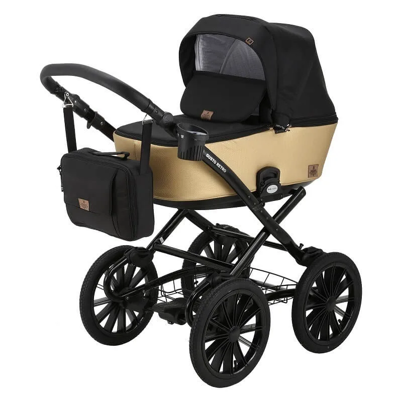 Детская коляска Bebe-Mobile Gusto Retro 3 в 1 — главный ракурс