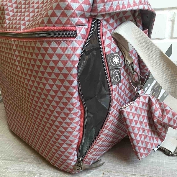 Стильная вместительная сумка для мамы Beaba Changing Bag Amsterdam 2 — фото 6