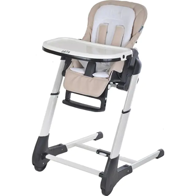 508C Стульчик для кормления Pituso Gata Питусо Гата, Beige — главный ракурс