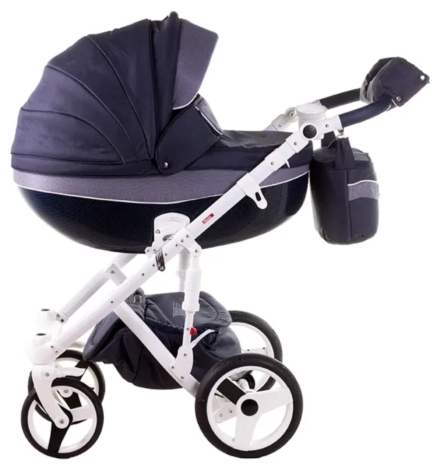 Детская коляска Adamex Monte Deluxe Carbon 2 в 1 — фото 2