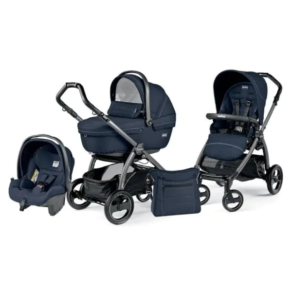 Детская коляска Peg-Perego Book S Plus Sportivo 3 в 1, шасси Jet — фото 1