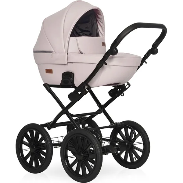 Детская коляска Riko Basic Aicon Pastel Prestige 2 в 1, экокожа — фото 2