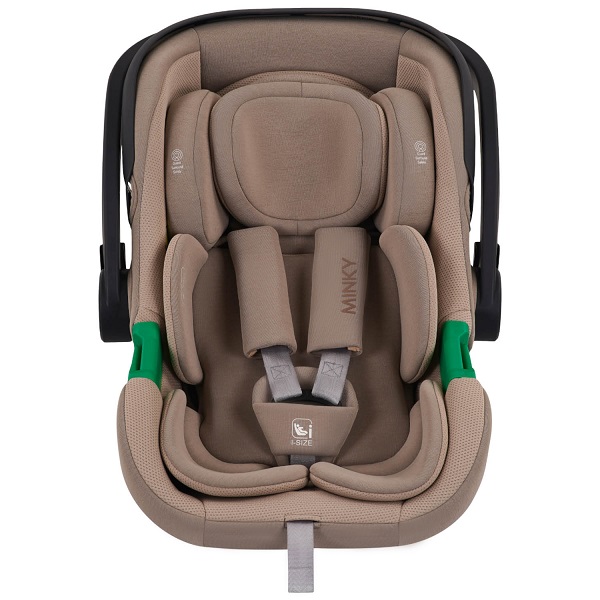 Детское автокресло Indigo Minky i-Size с базой Isofix — фото 4