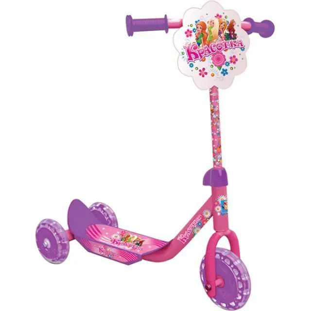 Трехколесный самокат 1Toy 1Той Красотка Т53990 — главный ракурс