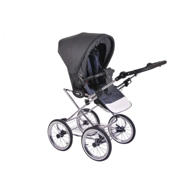 Детская коляска Lonex Retro Ecco Leder 2 в 1 — фото 6