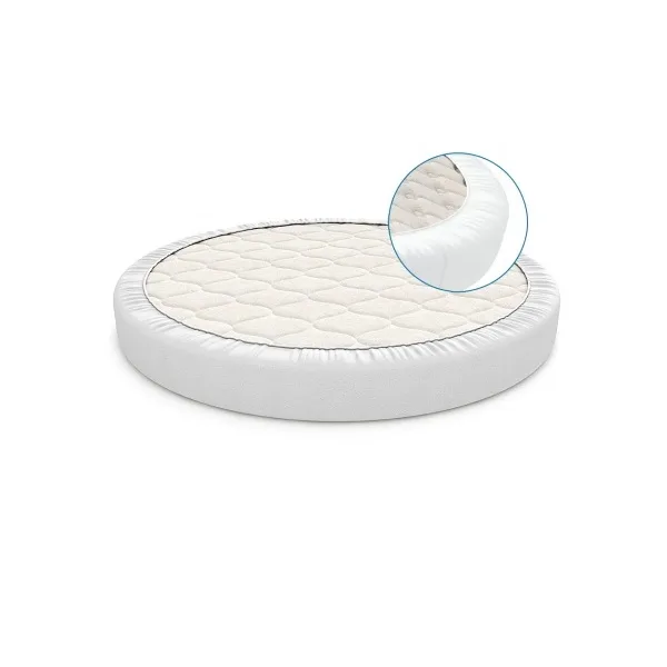 Водонепроницаемый наматрасник BABYSLEEP EcoSleep для кроватки Nuovita Nido Magia, 125х75 — главный ракурс