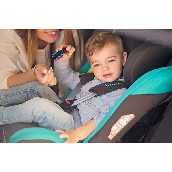Детское автокресло Lionelo Sander Isofix + шторки и органайзер — фото 14