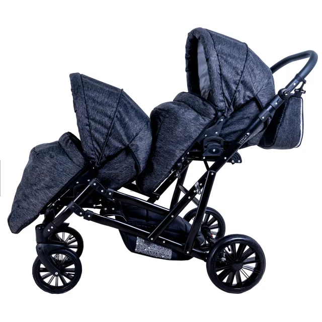 Детская коляска для двойни Ray Ultra Duo 2 в 1 — фото 2