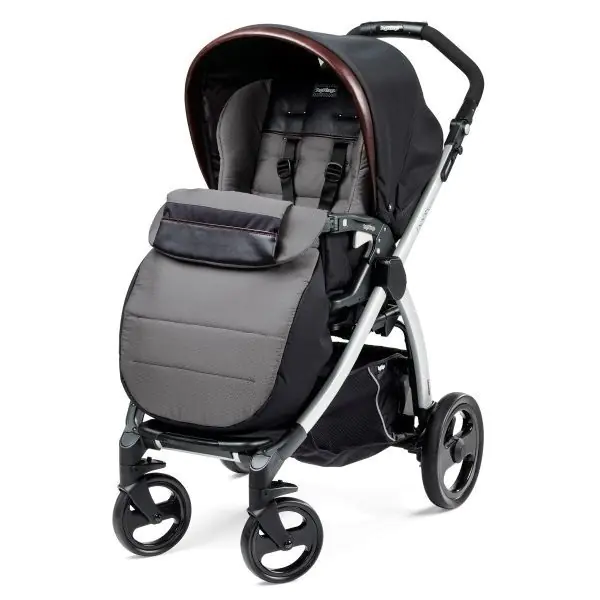 Детская прогулочная коляска Peg-Perego Book Plus Completo, Ardesia — главный ракурс