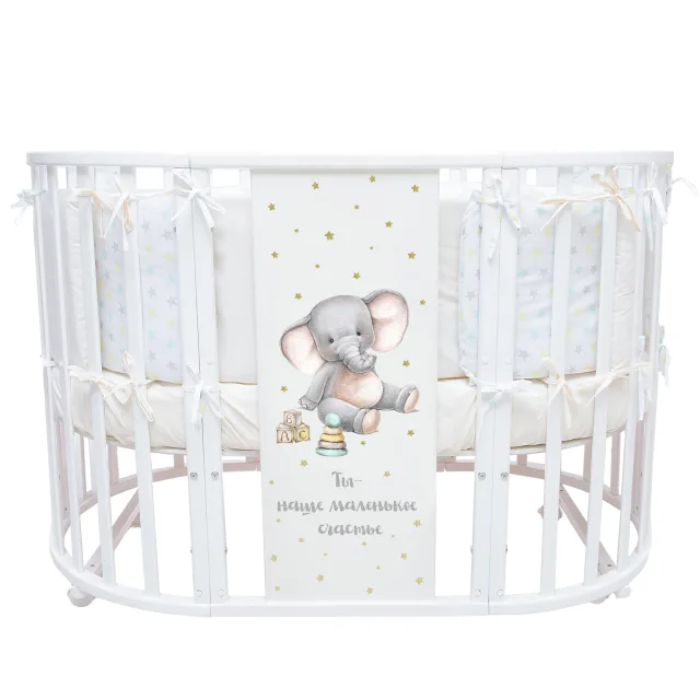 Детская кроватка-трансформер Indigo Baby Sleep 7 в 1 — фото 1