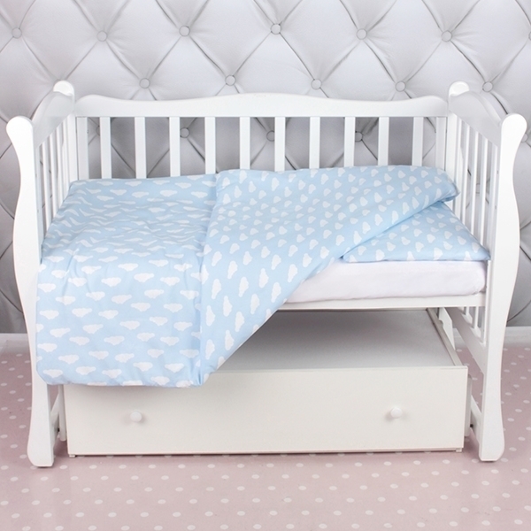Комплект постельного белья в кроватку AmaroBaby Baby Boom из бязи, 3 предмета — фото 10