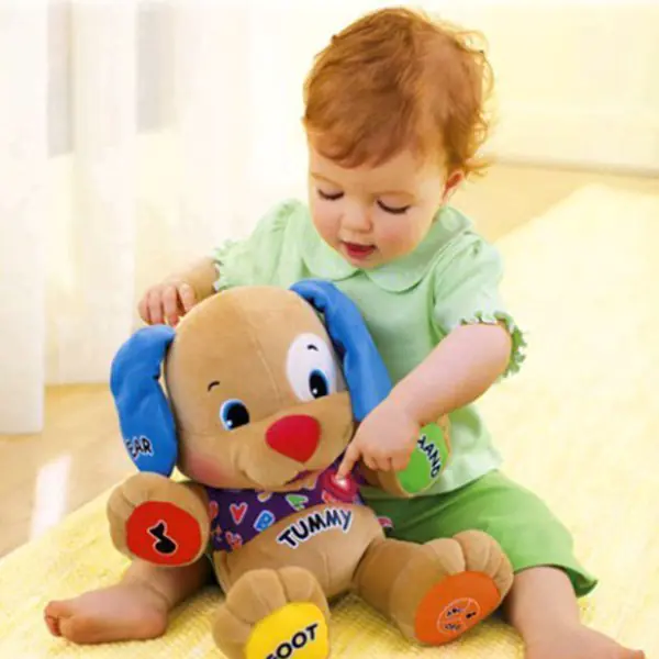 FP BGY23 Ученый щенок Fisher Price Смейся и Учись рус-англ — фото 4