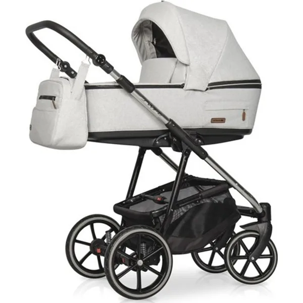 Детская коляска Riko Swift Premium 2 в 1, 11 Gold Графит - Золото — главный ракурс
