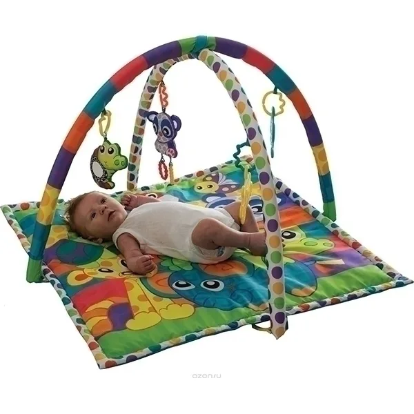 Развивающий коврик Playgro активный центр В Мире Животных 0185477 — фото 2