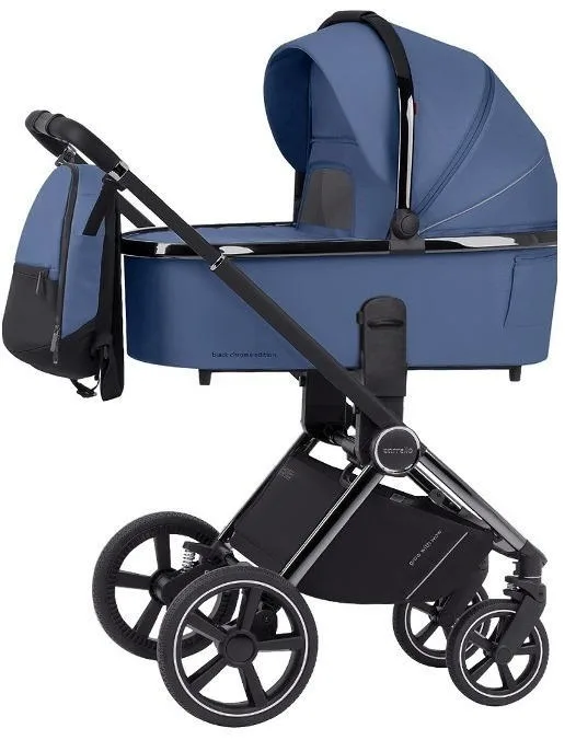 Детская коляска Carrello Ultimo CRL-6520 2 в 1 на раме Chrome, Sable Black — главный ракурс