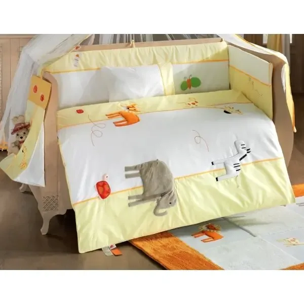Комплект постельного белья Kidboo My Animals 3 предмета — главный ракурс