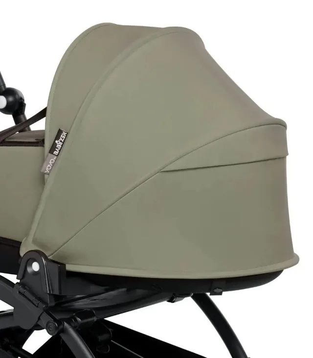 Детская коляска Babyzen Yoyo 2 Bassinet 2 в 1 на черной раме — фото 2