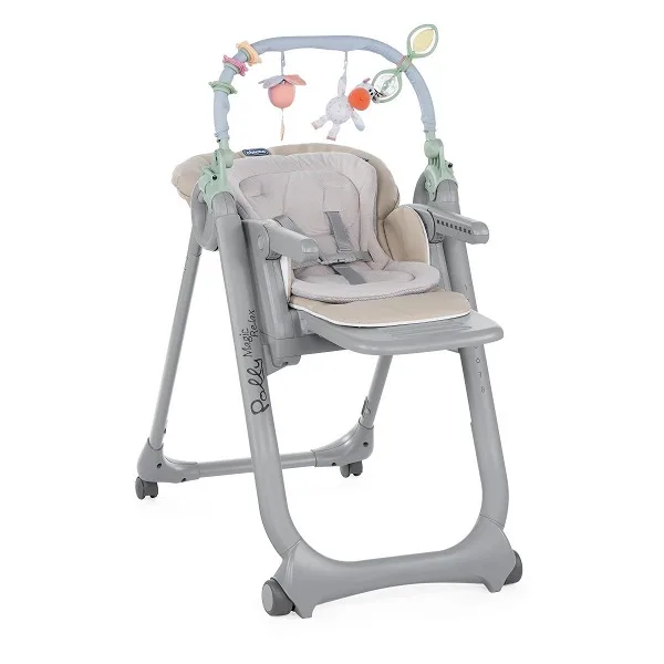 Стульчик для кормления Chicco Polly Magic Relax, Red — главный ракурс