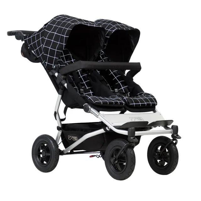 Детская прогулочная коляска для двойни и погодков Mountain Buggy Duet — фото 11