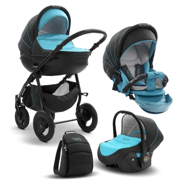 Детская коляска Tutis Zippy Sport Plus 3 в 1 — главный ракурс