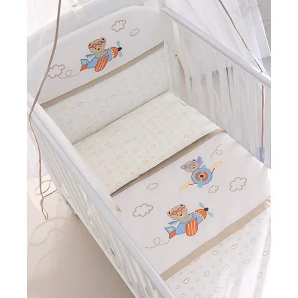 Комплект белья Pali Aviatore Пали Авиаторе в кроватку, 3 предмета — фото 2
