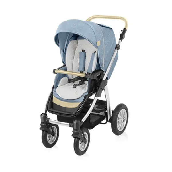 Детская коляска Baby Design Dotty Denim 2 в 1 — фото 2